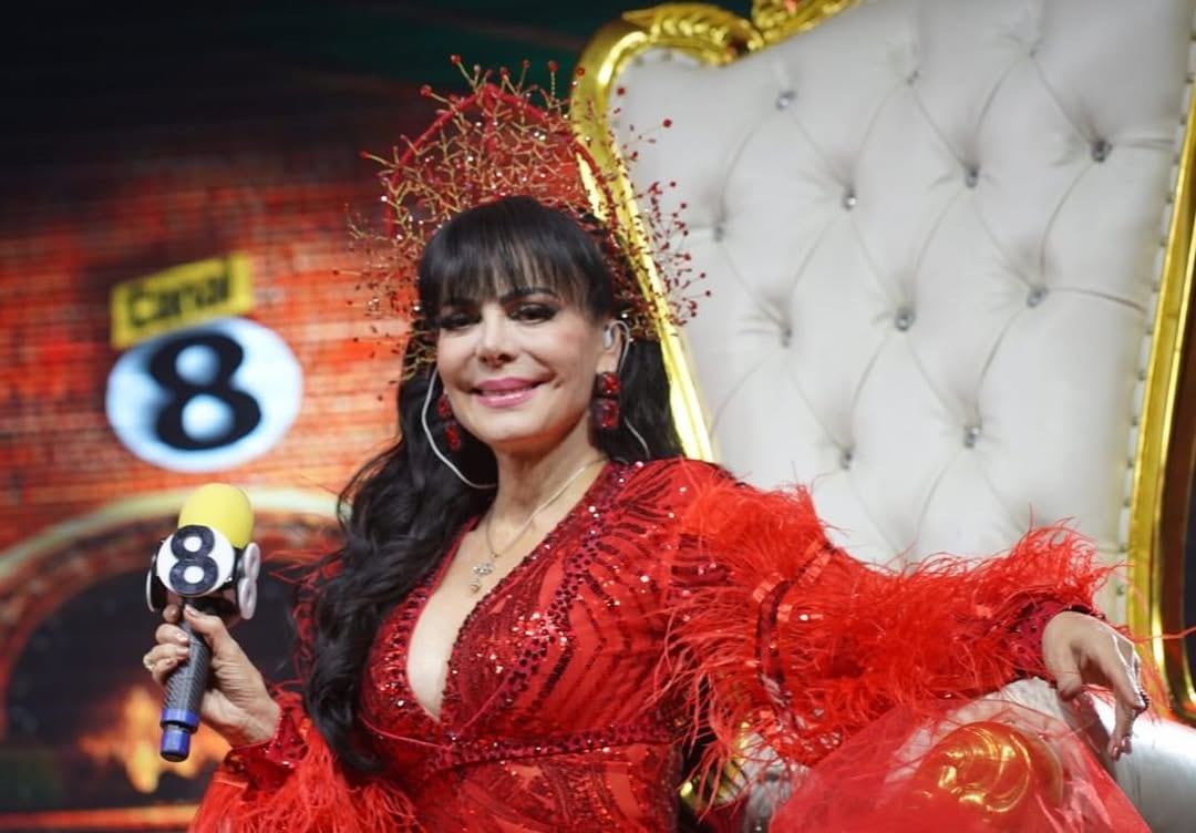 Maribel Guardia, cantante y actriz costarricense.