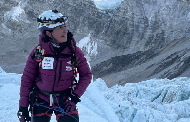 Ligia Madrigal, monte Everest