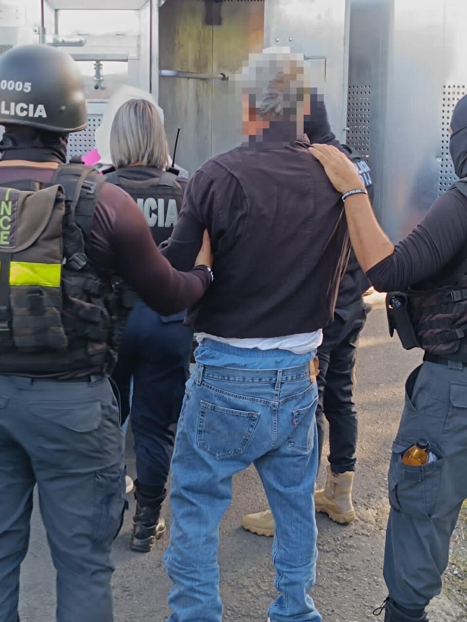 David Ochy, empresario panameño detenido en Costa Rica. Foto OIJ.