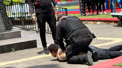 Despiadado mató a puñaladas a un perrito de nombre Canelo en el parque Alberto Manuel Brenes en San Ramón de Alajuela. Foto: El Sol de Occidente