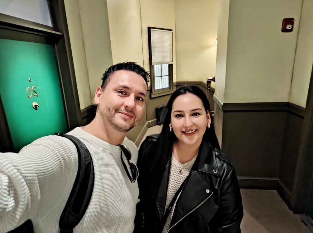 Wálter Campos comparte lindos momentos con su única hermana.