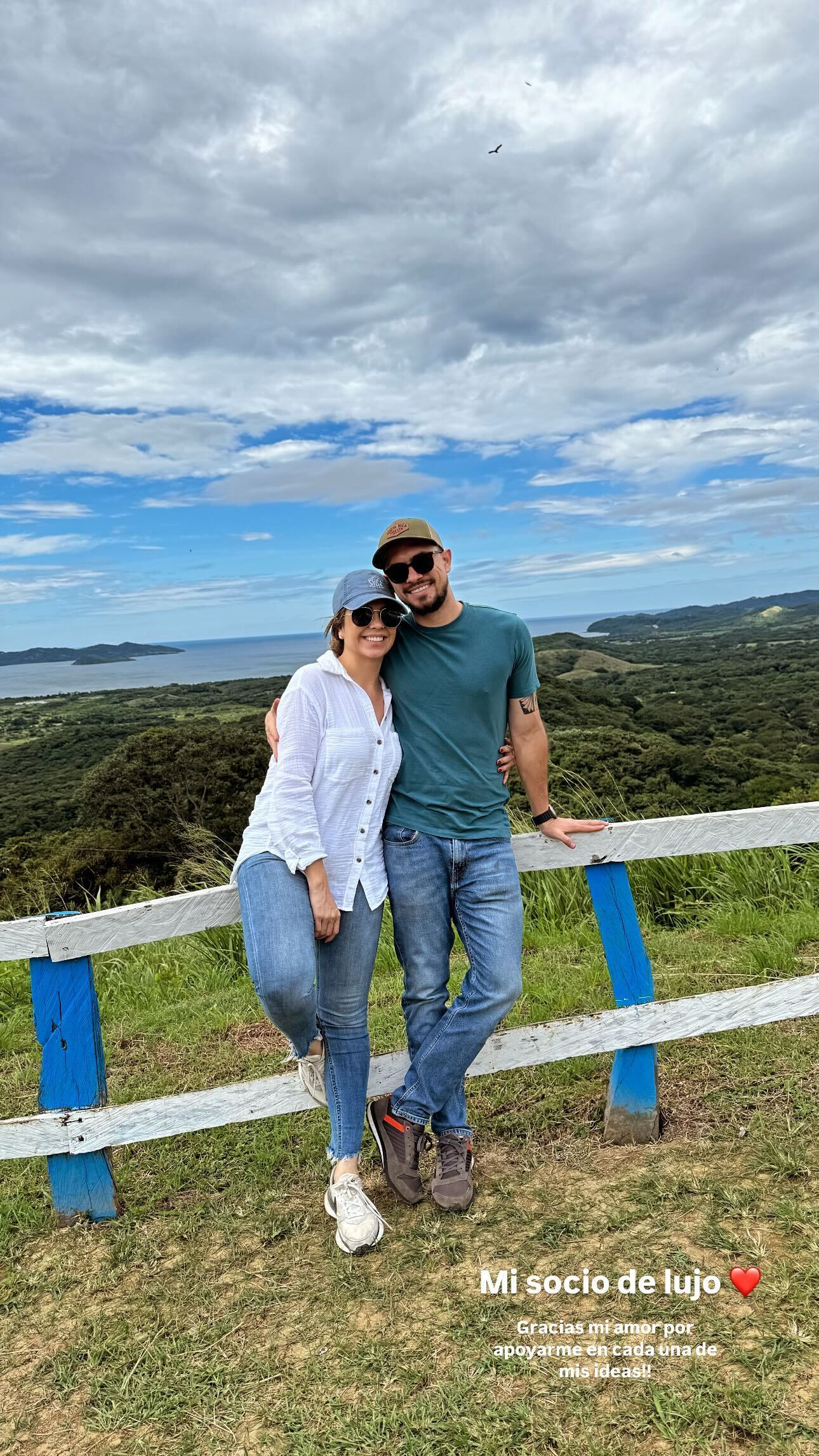 Janeth García dedicó unas palabras a su novio Ricardo.