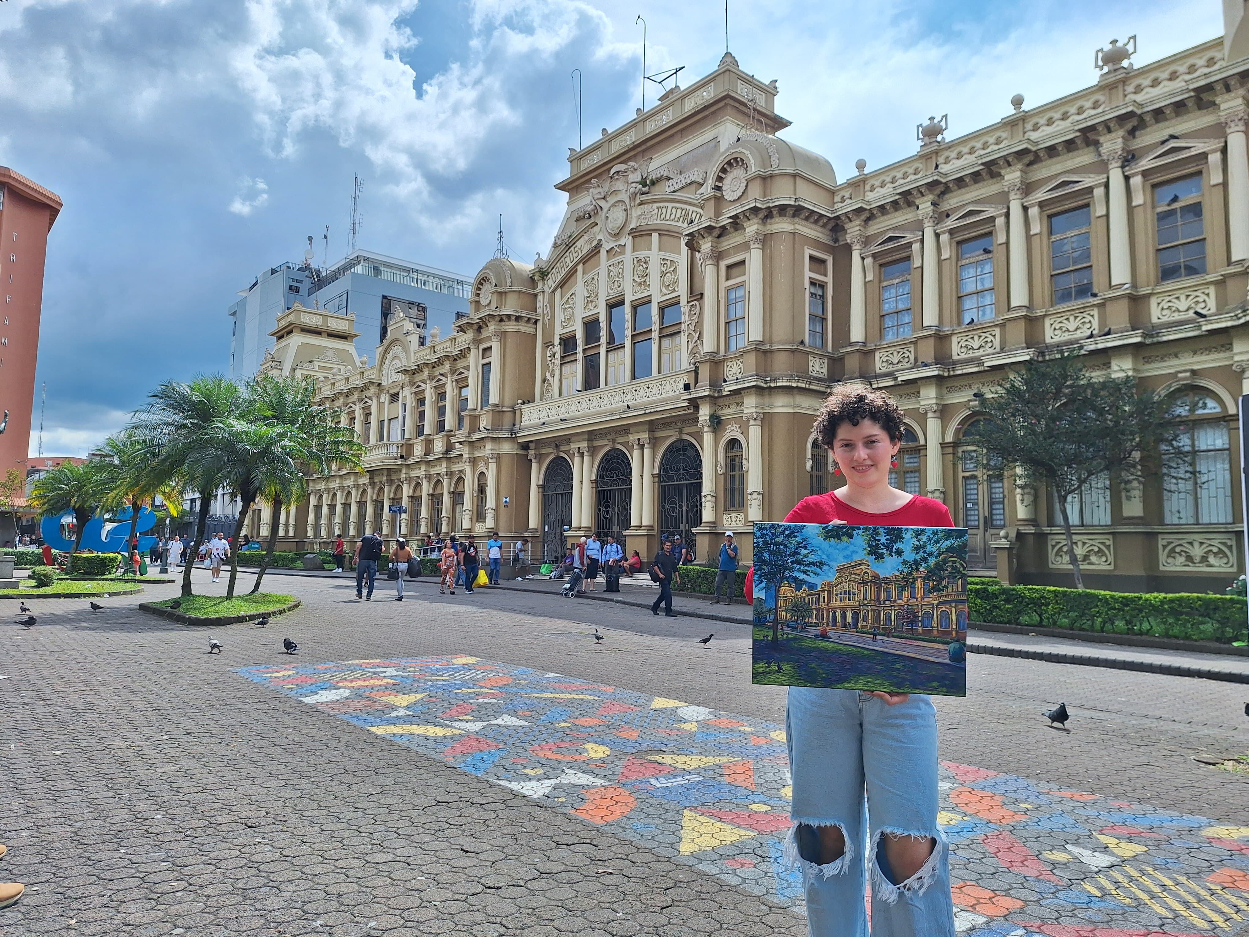 En cuestión de 4 meses un simple video en TikTok cambió la vida de Dinia Mora Salazar, una joven artista de 26 años, guatuceña del barrio La Cabanga de Guatuso, Alajuela
