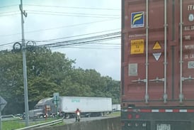 Drama en la rotonda de El Coyol: discusión de conductores terminó con un trailero herido de bala