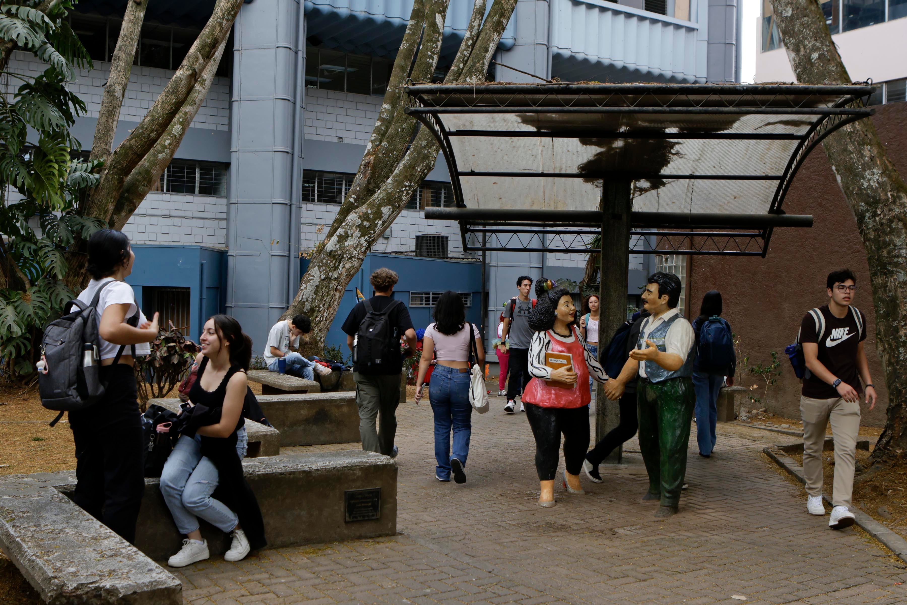 12/03/2024. Universidad de Costa Rica, San Pedro. Hora: 10:00 a.m. Fotografías del campus de la Universidad de Costa Rica (UCR), ubicada en San Pedro de Montes de Oca. Fotos: Mayela López