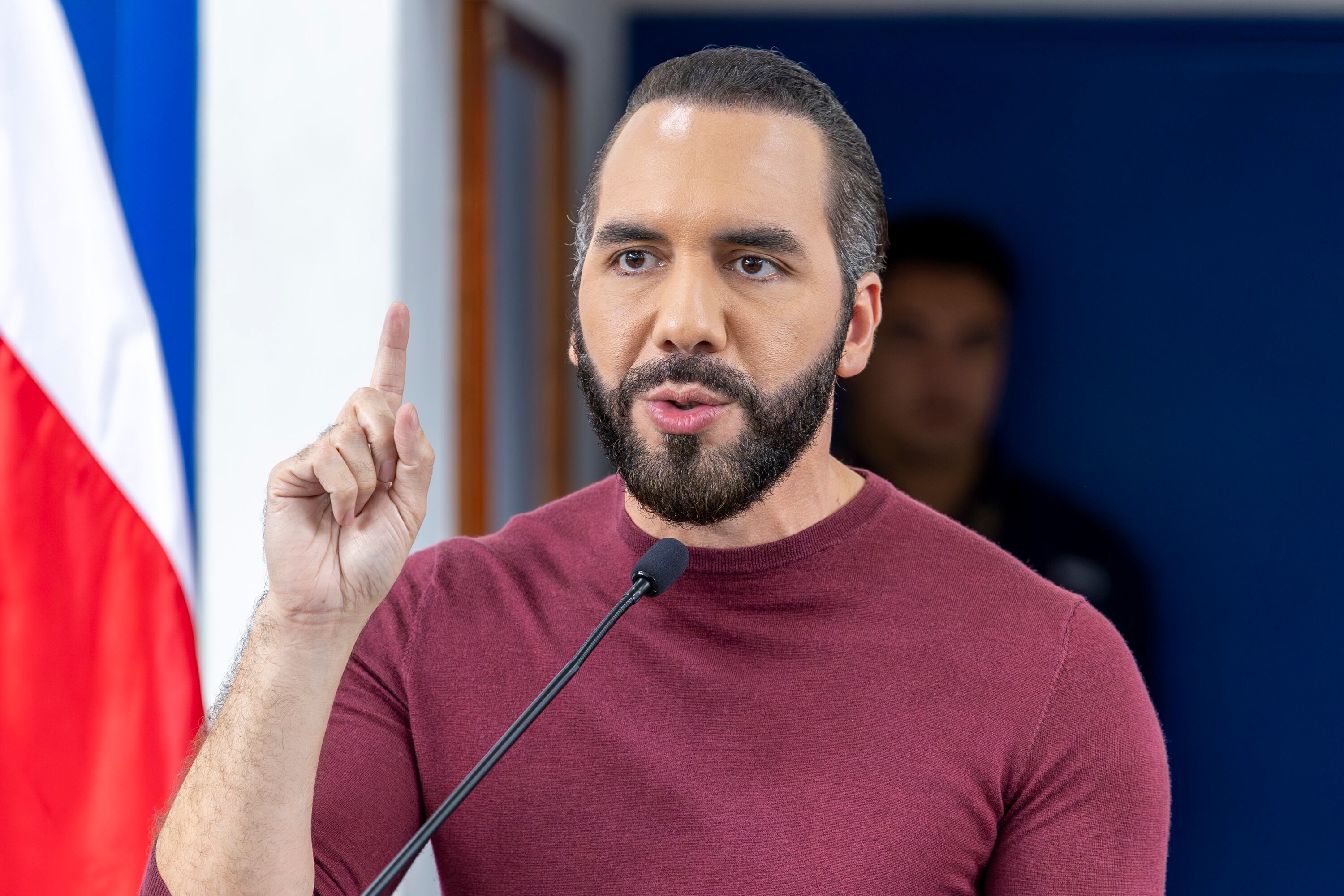 12/11/2024, Alajuela, Cárcel La Reforma, visita de el presidente Rodrigo Chaves junto con el presidente de El Salvador Nayib Bukele.