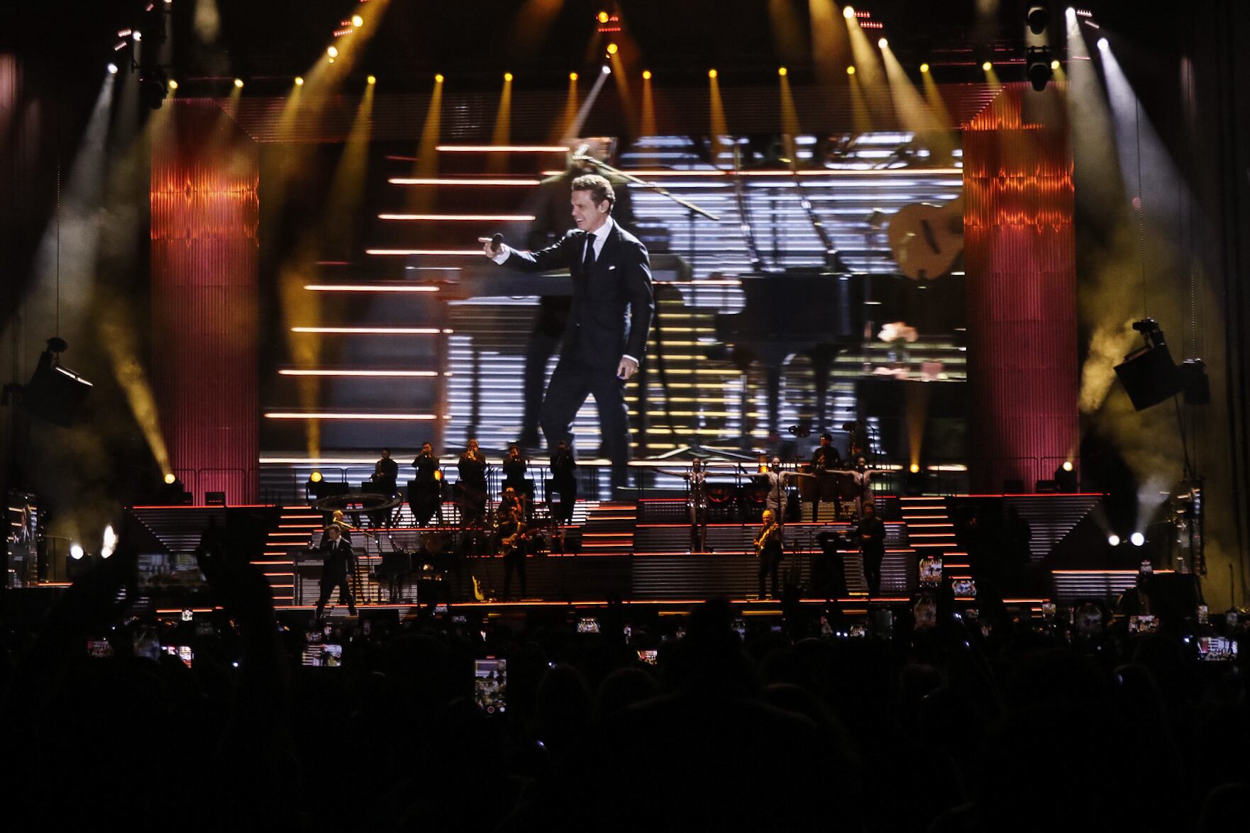 Concierto Luis Miguel 2024 Parque Viva / foto Lilly Arce