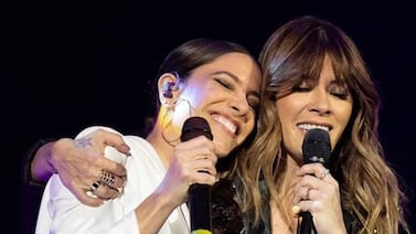 Debi Nova cumplió su sueño de grabar junto a su “hermana” Kany García