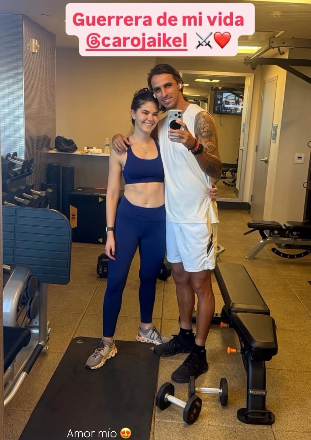 Carolina Jaikel regresó a Houston para someterse a una nueva serie de exámenes médicos.