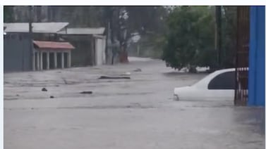 Impresionante video muestra cómo están las calles de Liberia en Guanacaste por fuertes inundaciones