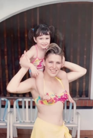 Cristiana Nassar y su hija Nayad Nassar. Cortesía
