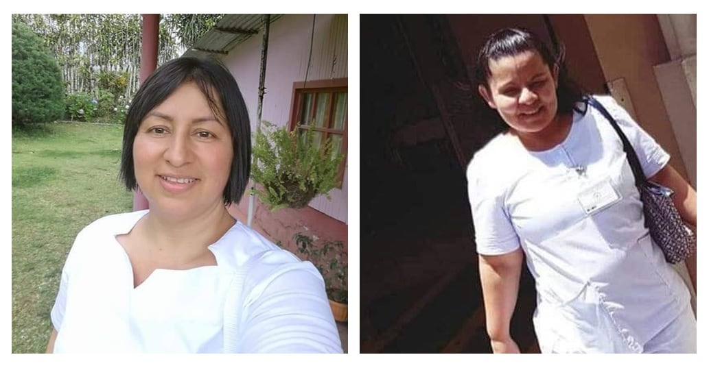 Llilliam Montoya y Lizet Sandí Solano. Foto cortesía.