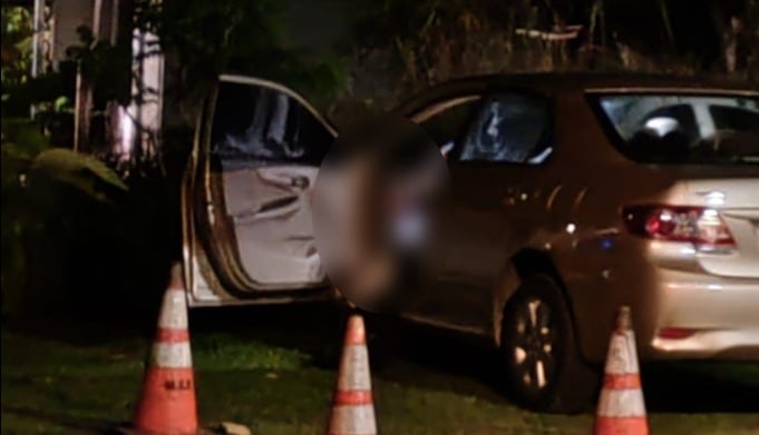 Camacho falleció dentro de su carro tras el violento ataque. Foto Facebook.