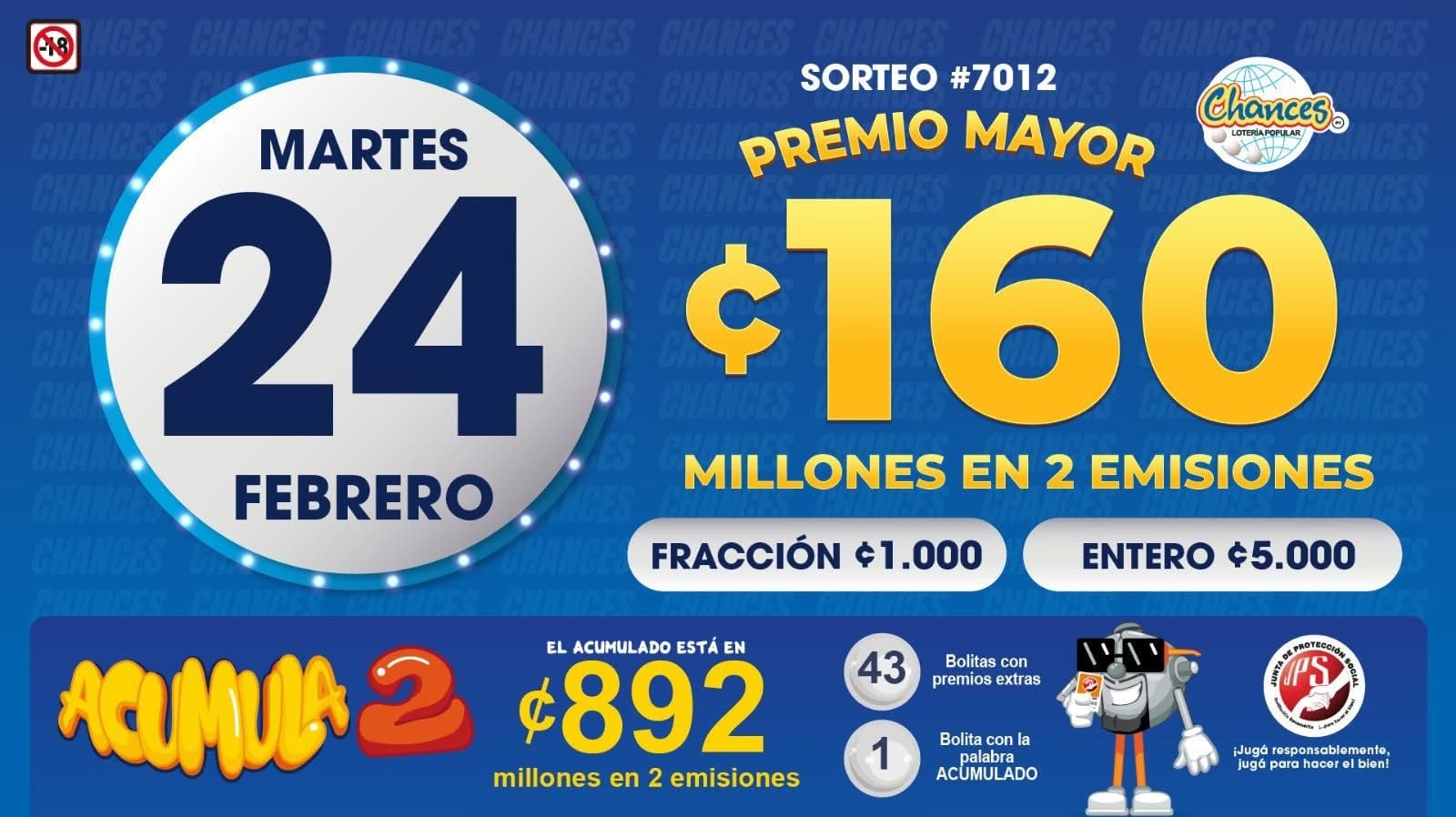 Sorteo de Chances