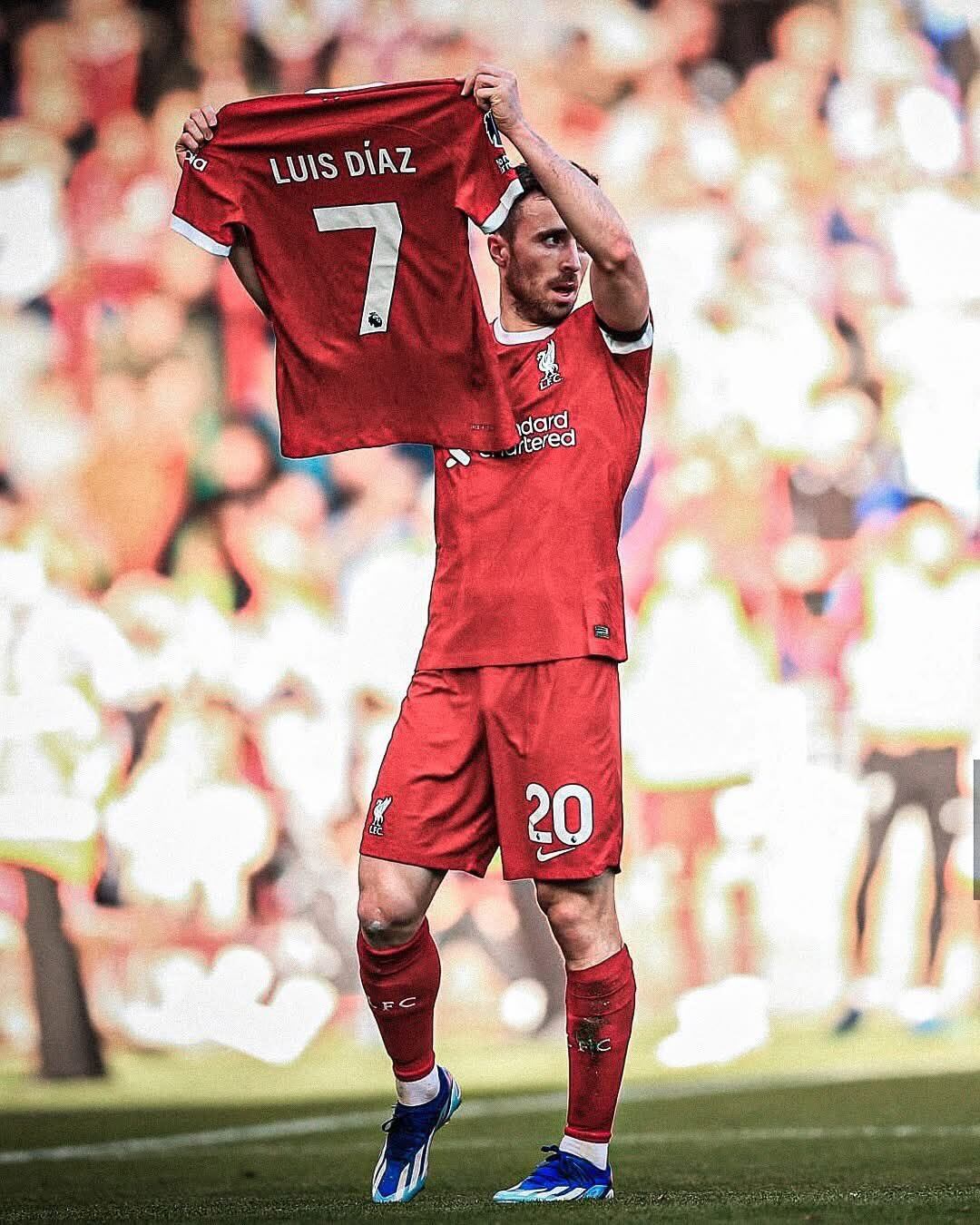 Luis Díaz recibió duras críticas por no ir al funeral de su compañero Diogo Jota.