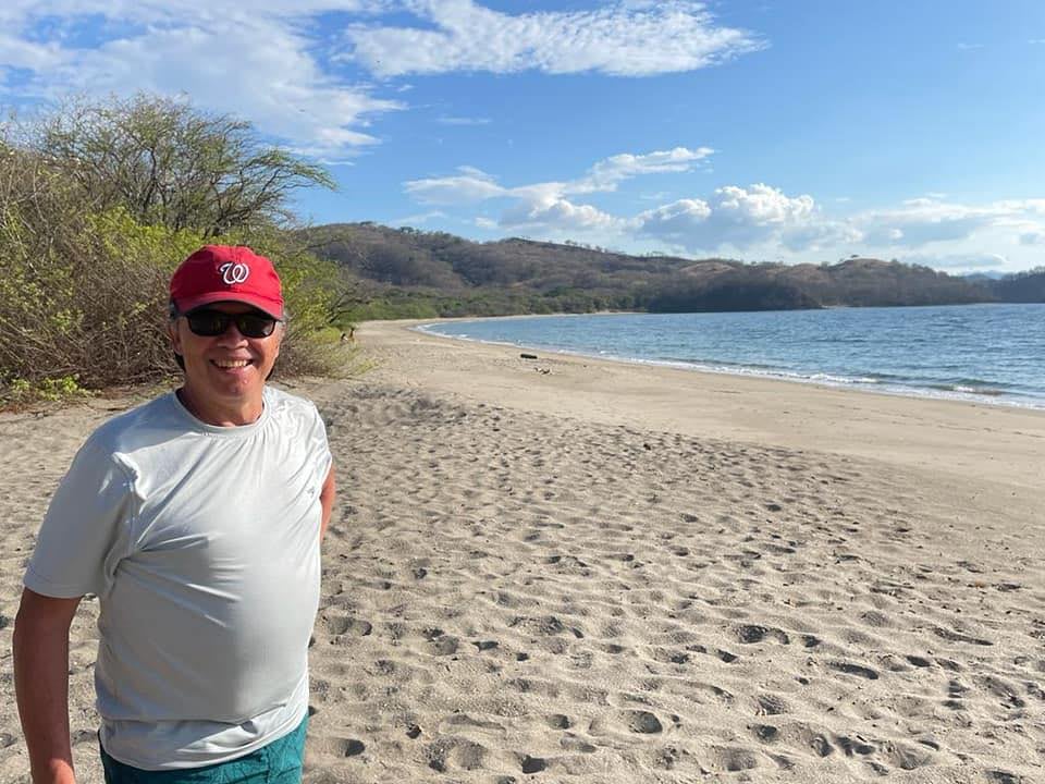 El administrador de empresas apenas comenzaba su vida como jubilado cuando lo asesinaron en Brasilito, Guanacaste. Foto: Facebook.