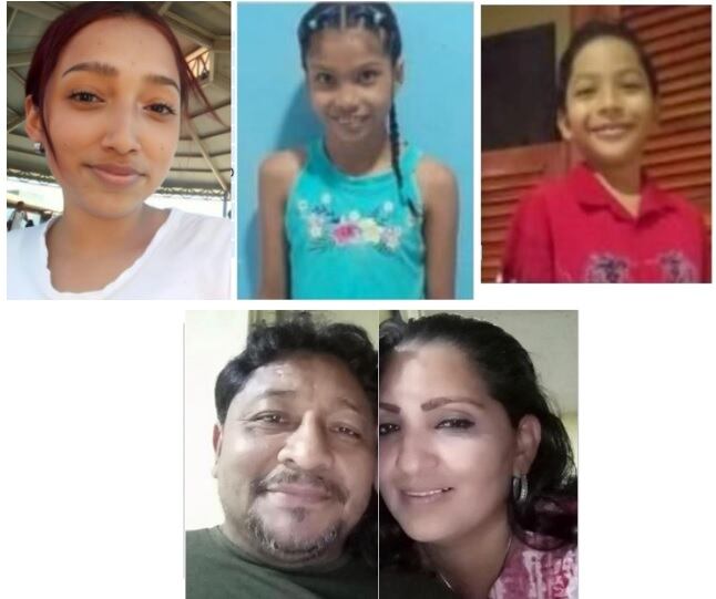La familia fue vista por última vez el pasado 15 de agosto en Pavas. Foto OIJ.