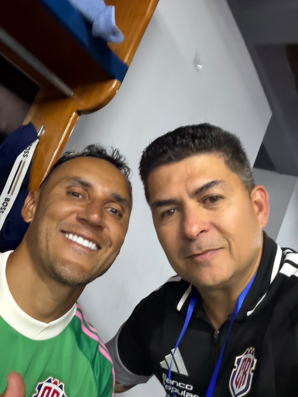 Edson Soto tiene una amistad de muchos años con Keylor Navas.