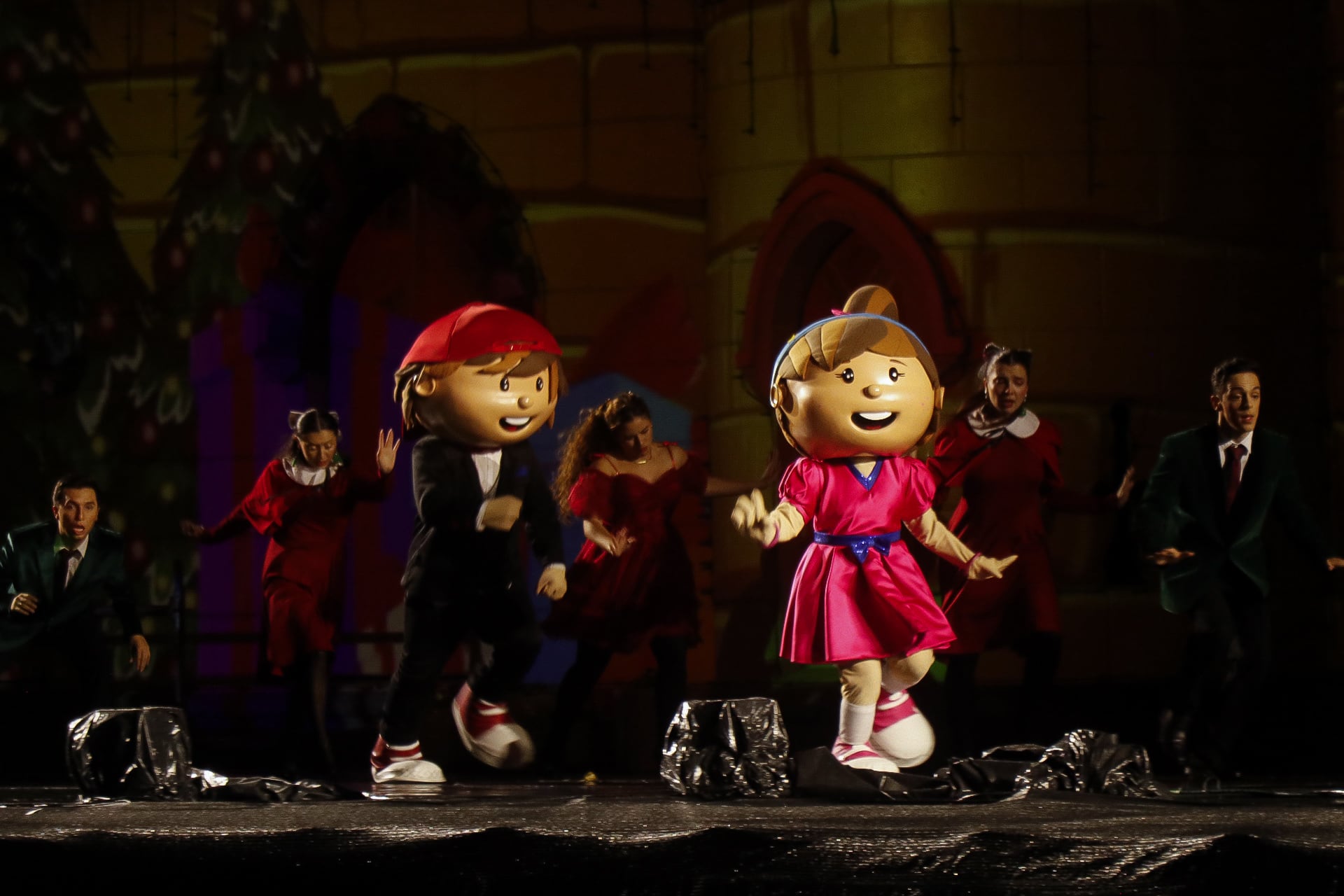 29/11/2024. Iluminación del Museo de los Niños. San José. Fotografía: Lilly Arce.