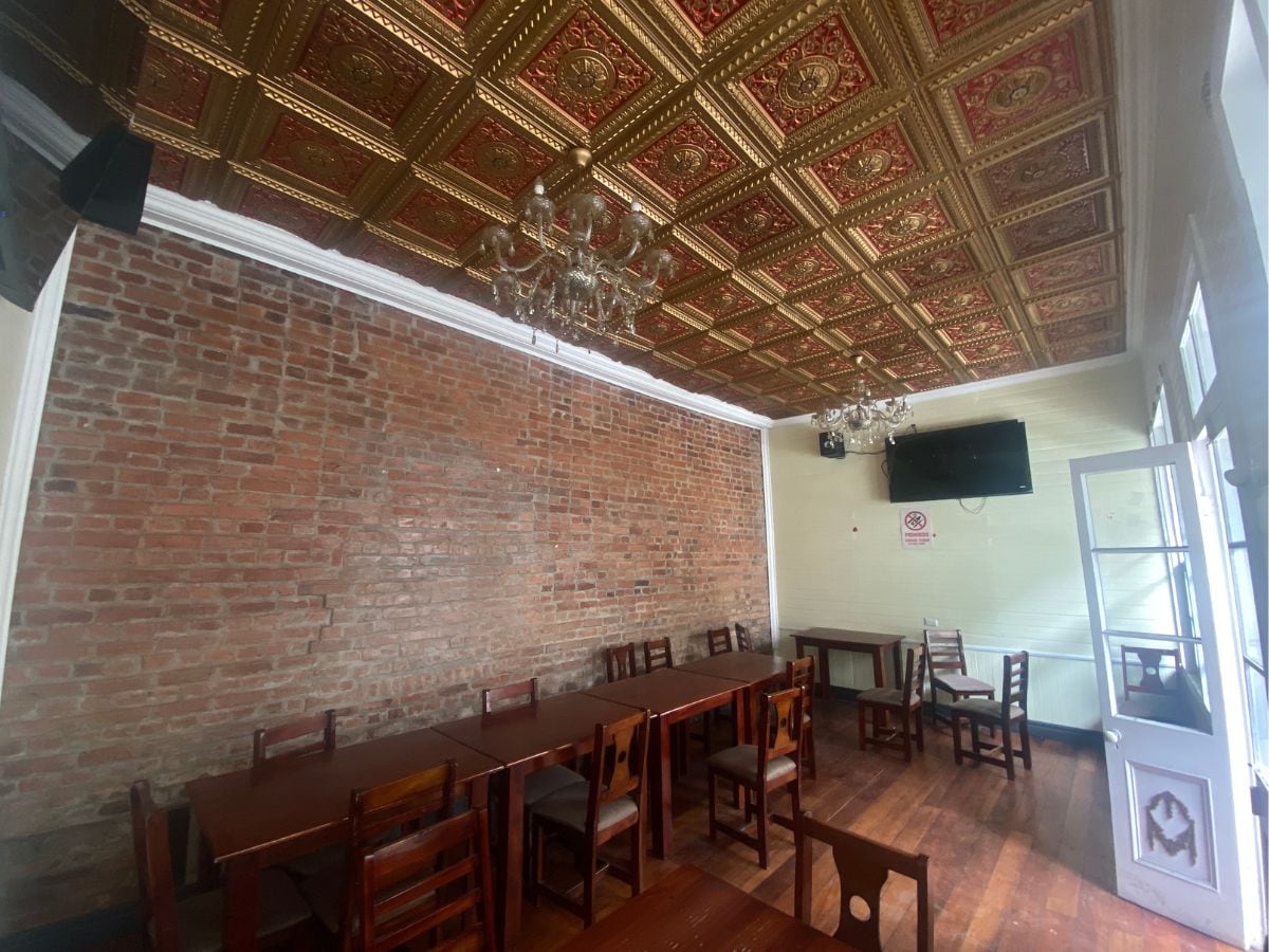 Los blocks son la parte favorita de su bar para don Rafa.