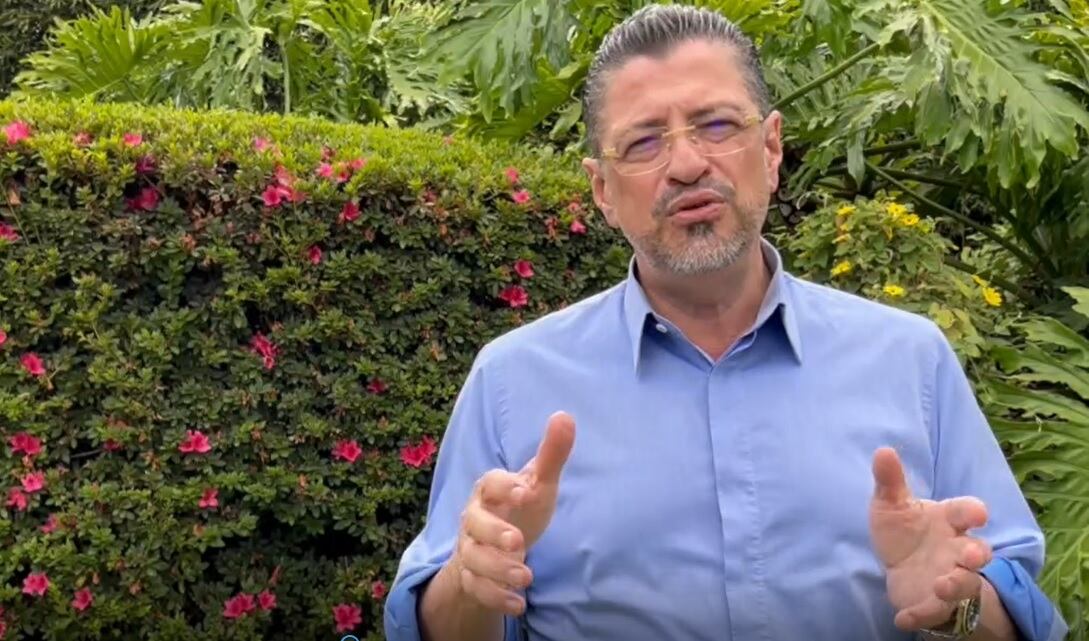 Rodrigo Chaves Robles, candidato presidencial del partido Progreso Social Democrático