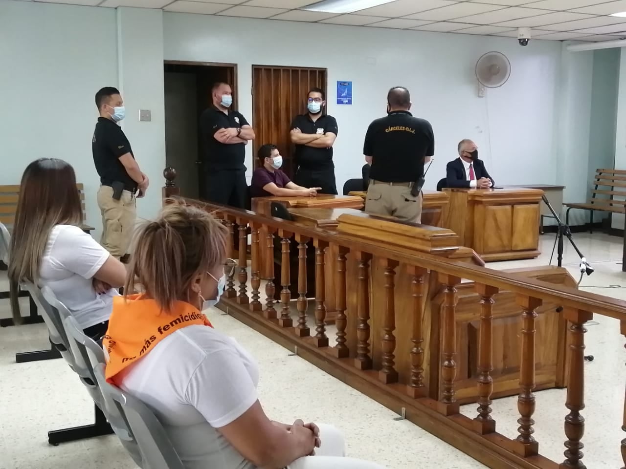 Sentencia por el homicidio de Luany Salazar Zamora. Foto Keyna Calderón.