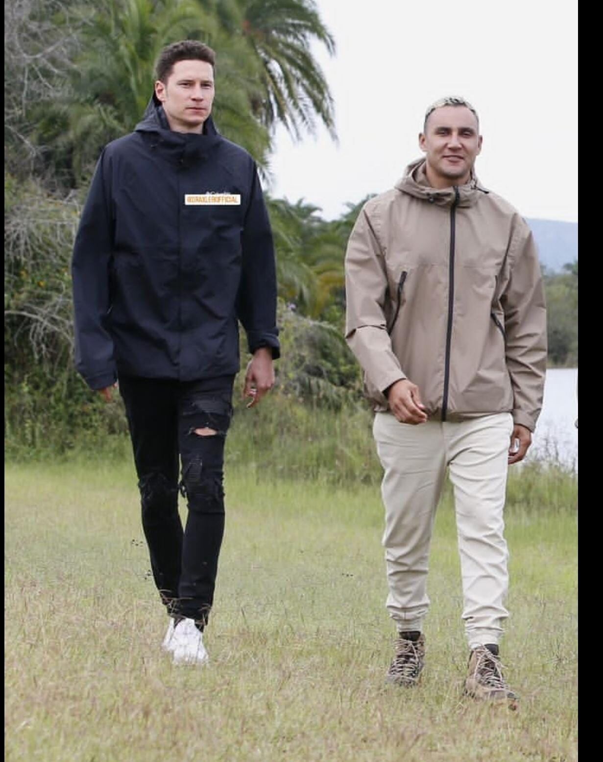 Keylor Navas se despidió de una forma muy original de un excompañero del PSG