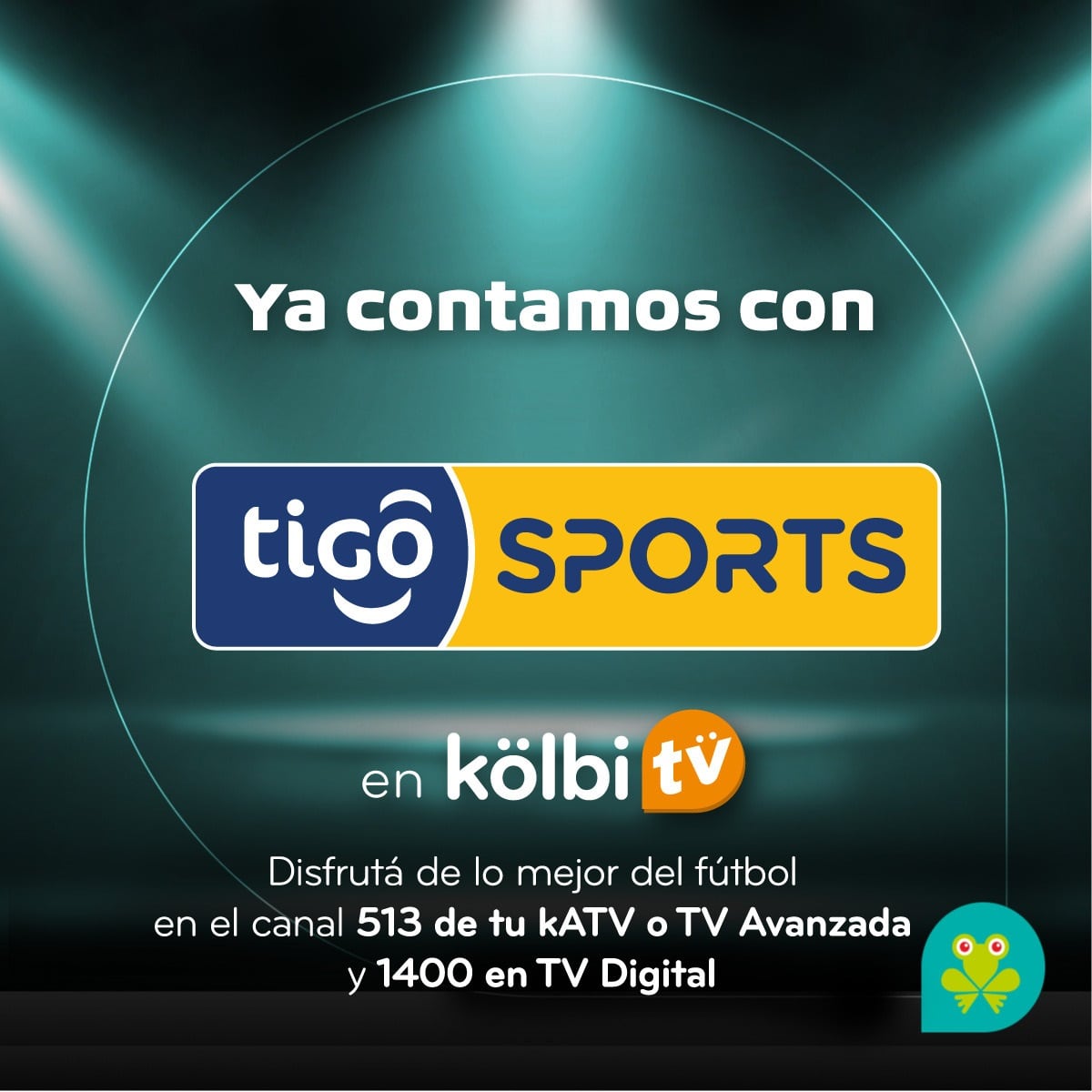 El canal deportivo ya se podrá ver en los paquetes de cable de kölbi. Cortesía.