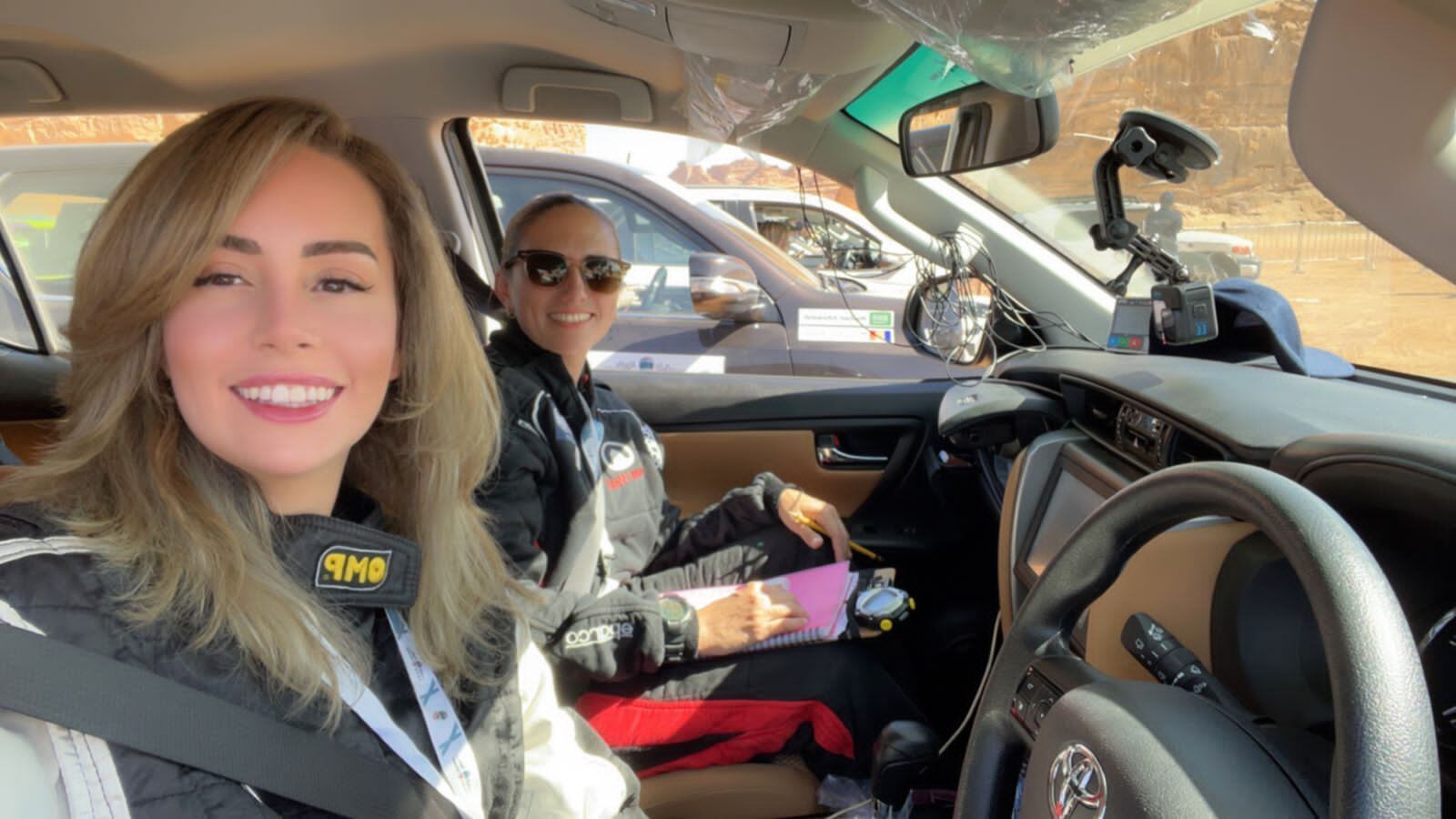 María Luisa Forbes, rally Jameel