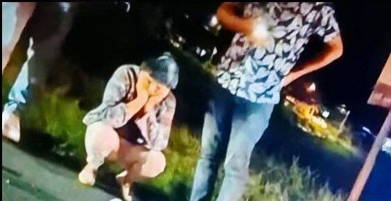 La fotografía de la mujer le rompe el corazón a más de uno. Foto Agencia Nacional de Información.