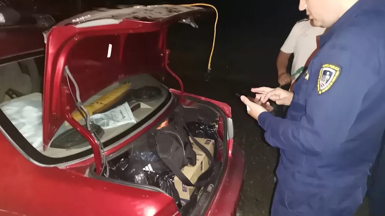 Decomisos de licores de contrabando en la zona sur del país. Foto MSP.