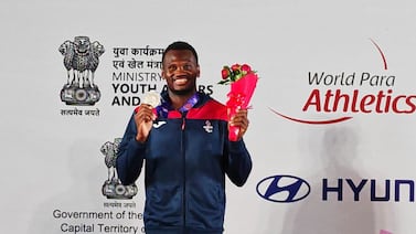 Sherman Guity agranda su legado en el Mundial de paratletismo y se lleva nueva medalla