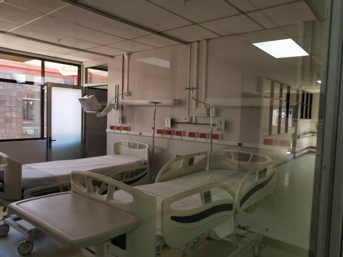 Hospital exclusivo para pacientes positivos de coronavirus en el Cenare