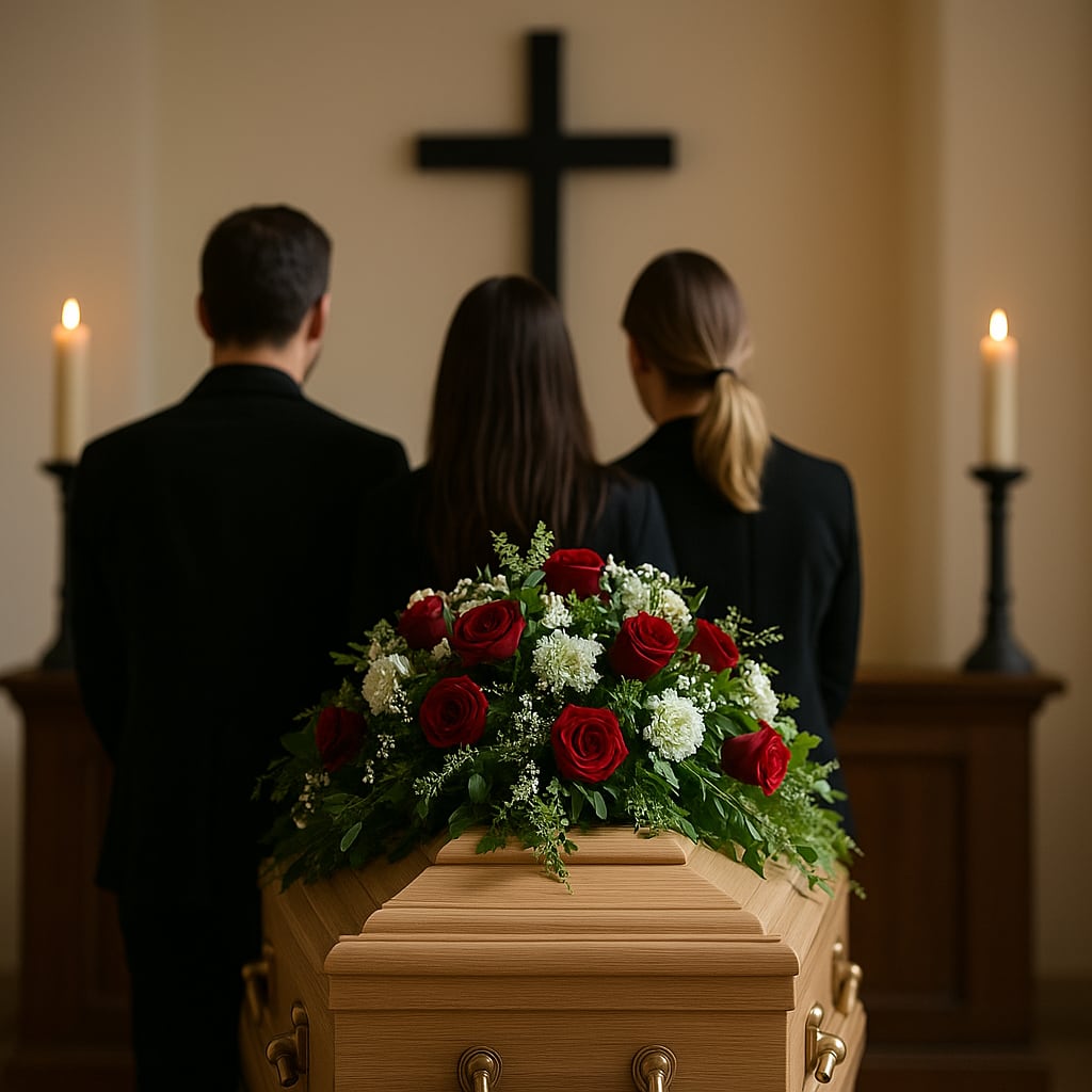 Un padre de 61 años falleció en el funeral de su hijo, su familia sospecha que murió por el síndrome del corazón roto