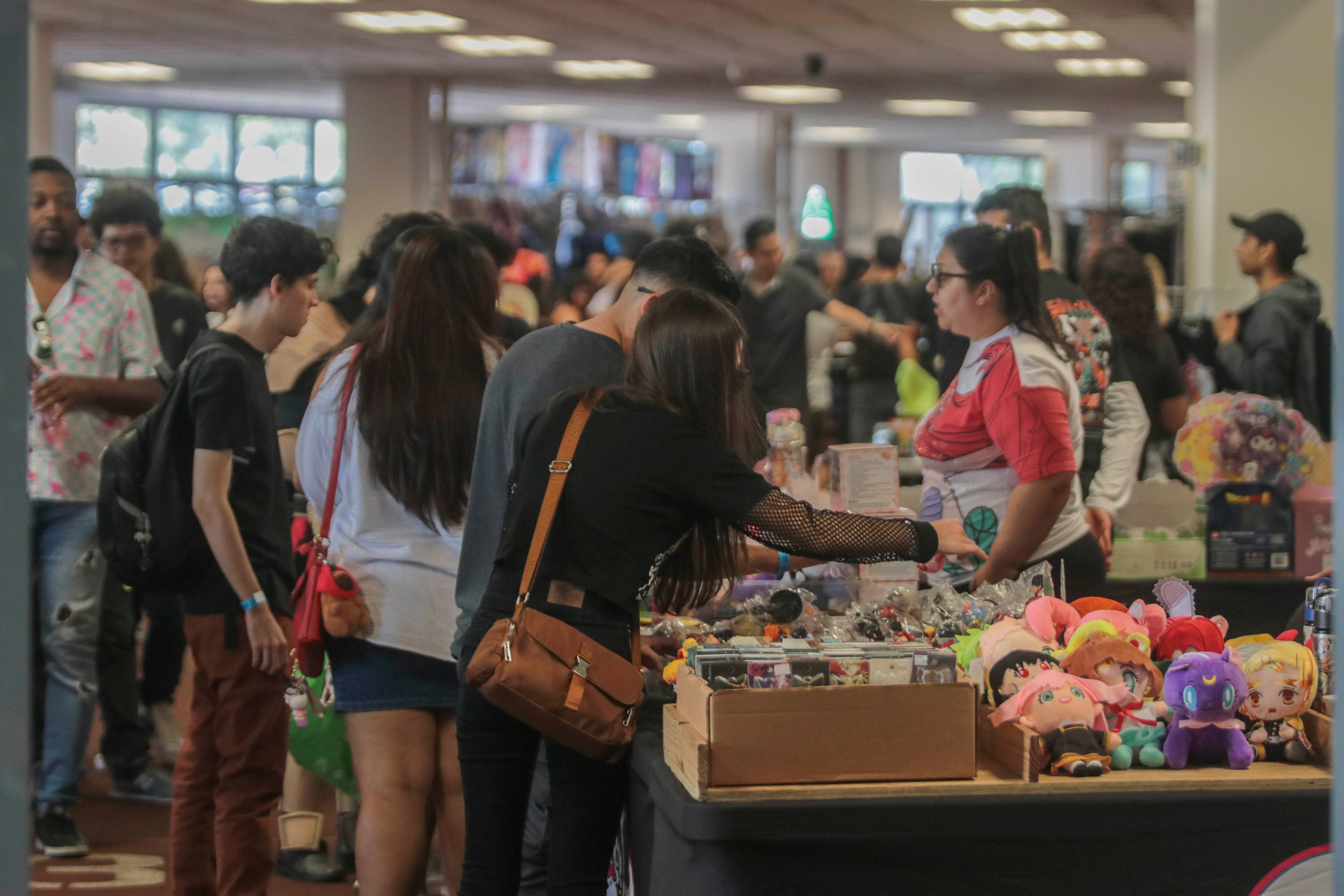 22-02-2025 Estadio Nacional, Festival Matsuri 2025.m, que celebra la cultura pop japonesa en Costa Rica.
En la foto:L Humberto Vélez artista de doblaje
Fotografía: Jonathan Jiménez Flores para Grupo Nación