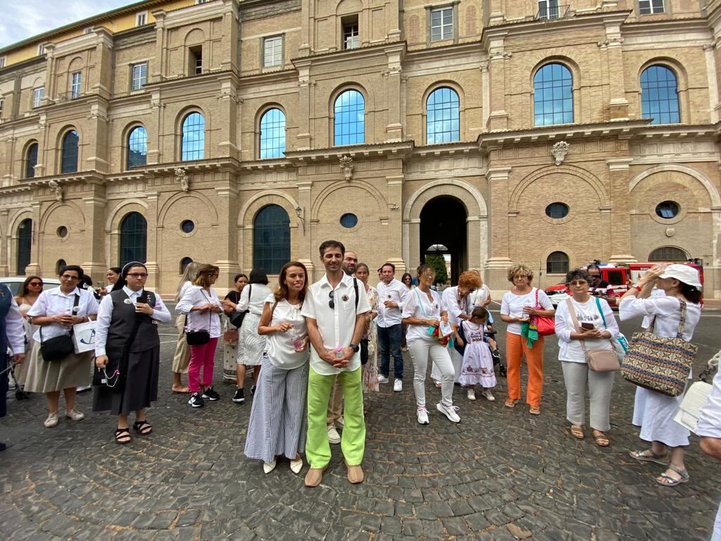 El 1 de agosto del 2023 unos 70 ticos realizaron una romería en honor a La Negrita en el propio Vaticano