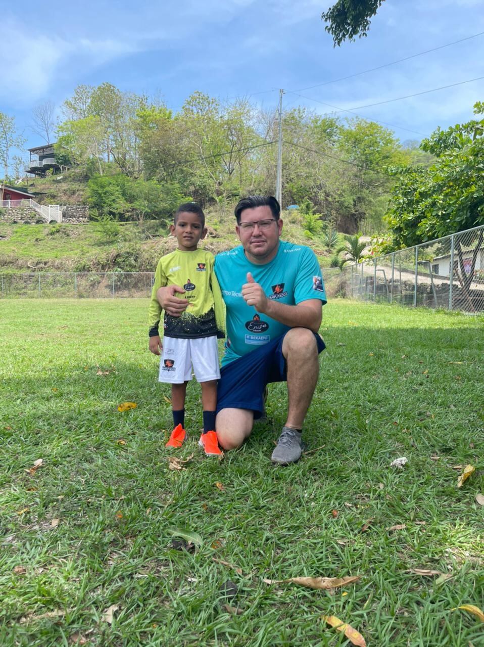 Randall visita a Santiago una vez al mes para entrenar. Cortesía.