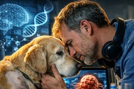 Un hombre usa inteligencia artificial para intentar salvar a su perra del cáncer