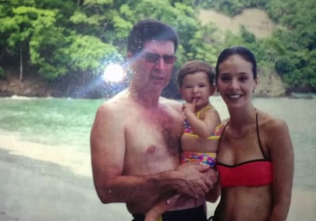 Carolina Sánchez, la Chama, y su hija del empresario Carlos Rodríguez