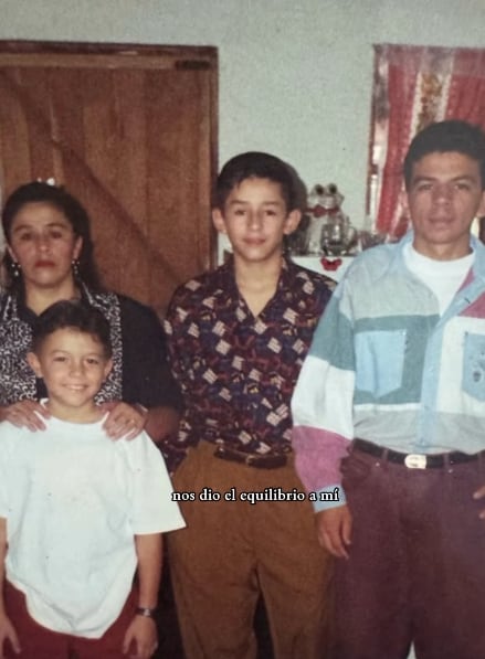 Omar Cascante y sus hermanos