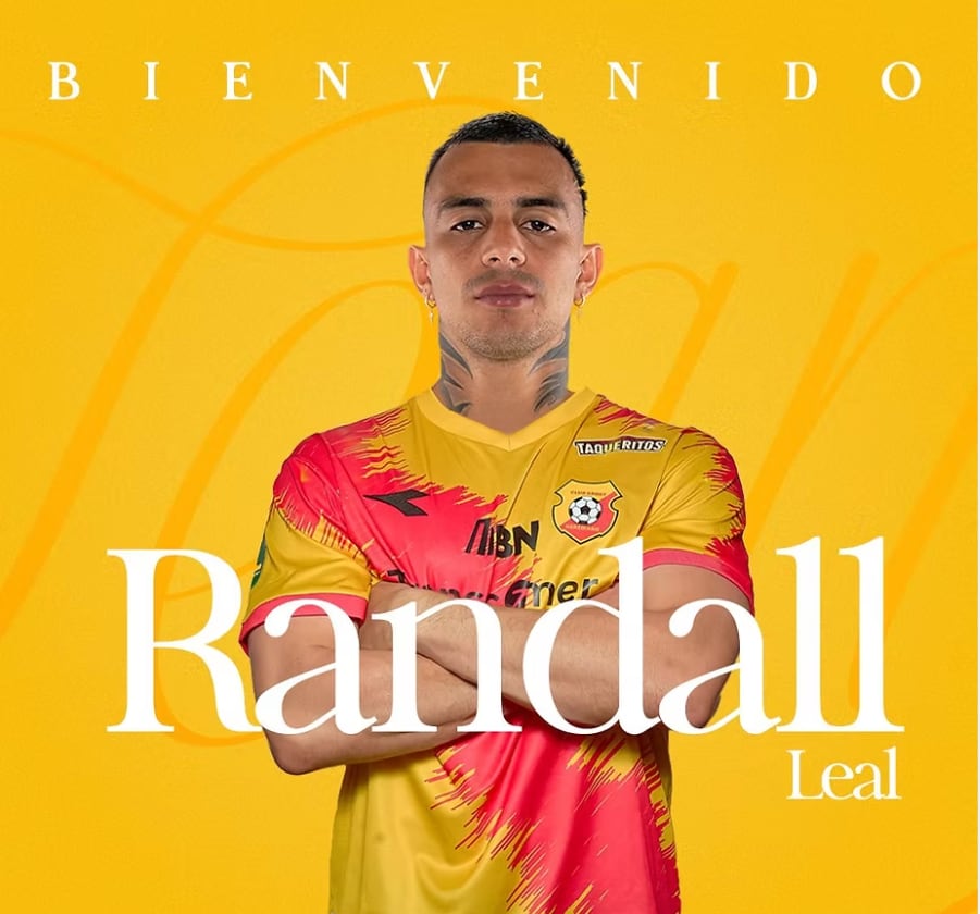 El jugador Randall Leal es el nuevo fichaje de Herediano