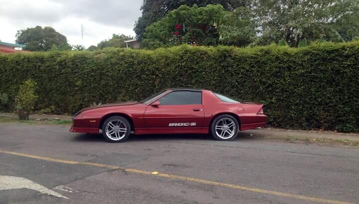Chevrolet Camaro Iroc-Z del año 89. Cortesía.