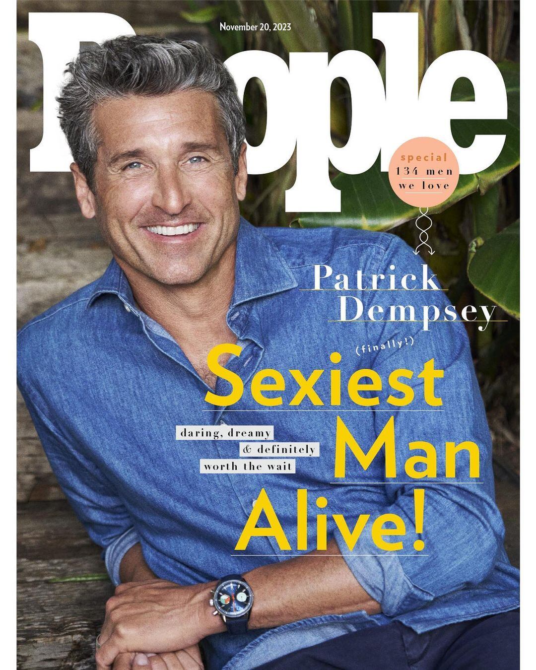 Patrick Dempsey, actor.