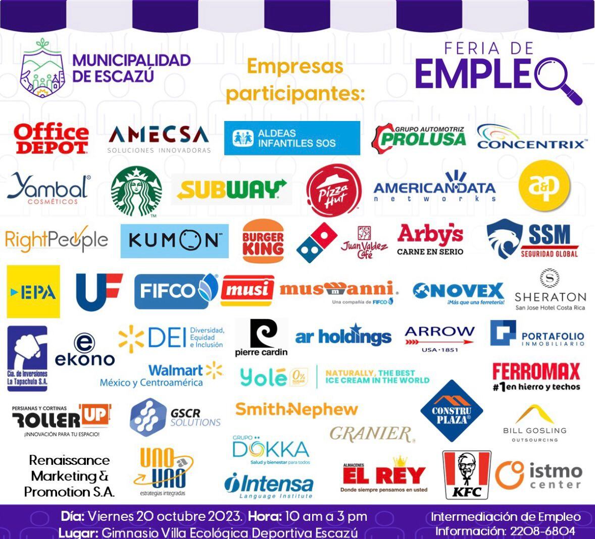 Feria de empleo 20 de octubre
