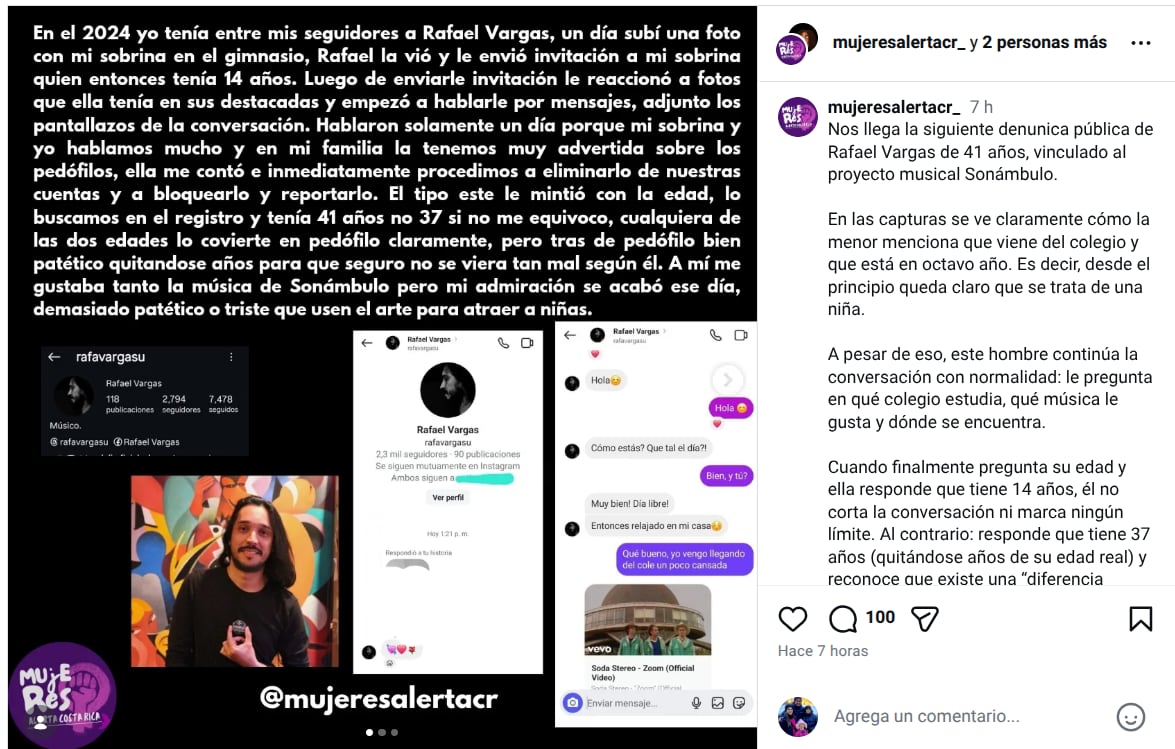 Grupo costarricense Sonámbulo Psicotropical.