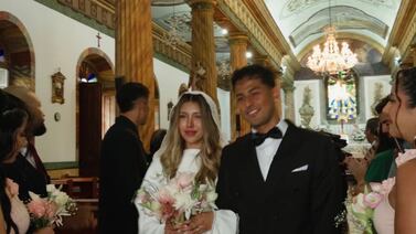 Boda del futbolista Álvaro Zamora sigue dando de qué hablar, pareja se había casado antes en secreto