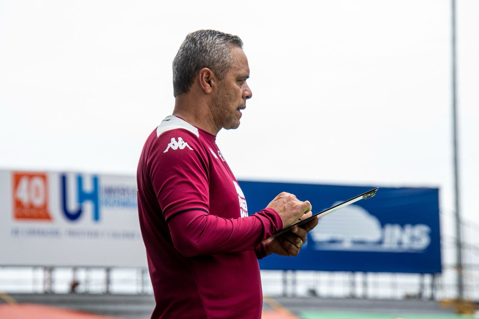 Randall Row regresa al Saprissa como asistente de Vladimir Quesada. Foto: Prensa Saprissa