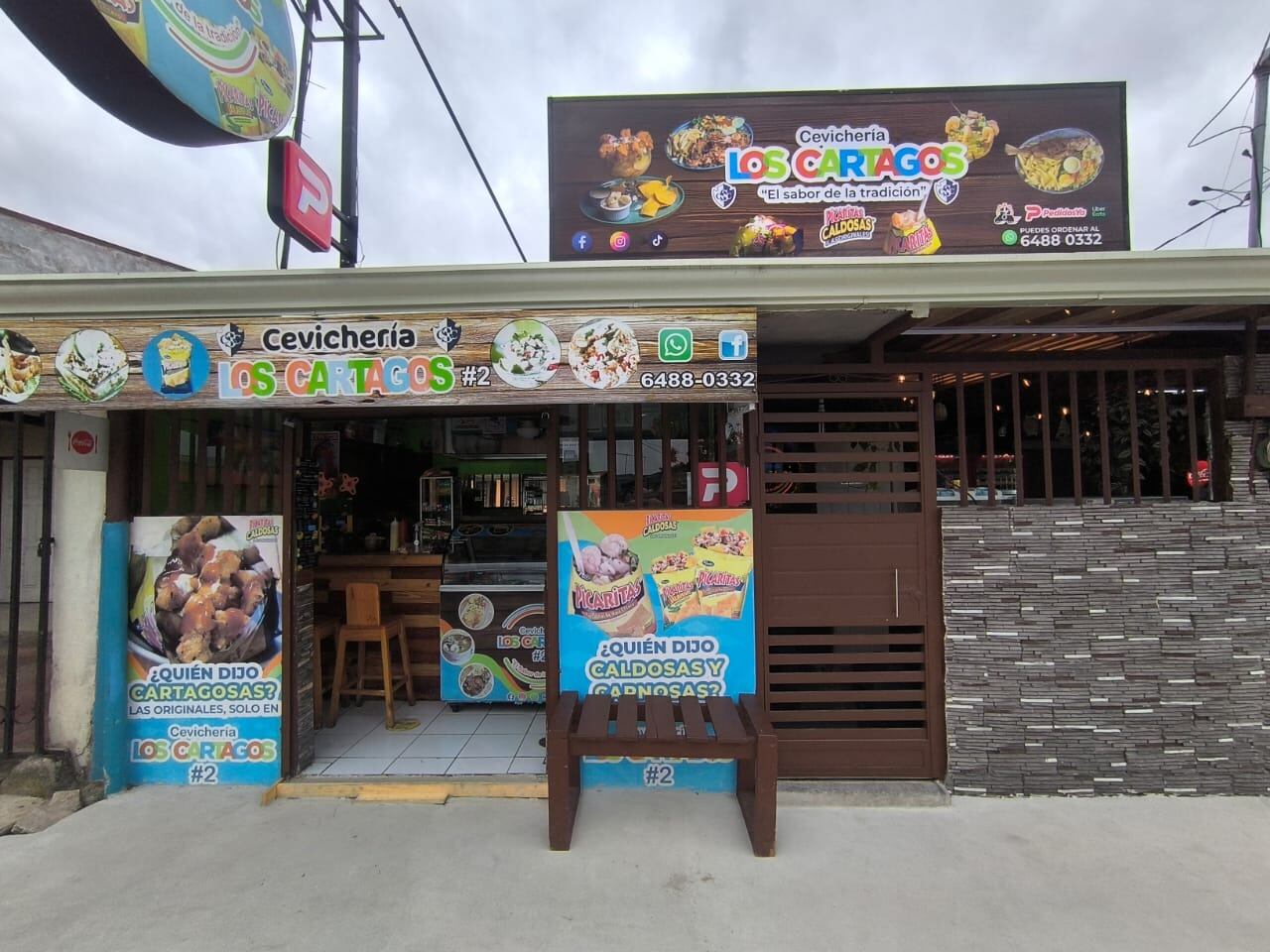 Cevichería Los Cartagos lo espera con los mejores ceviches de Cartago.