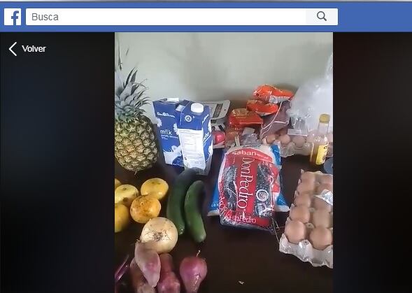 Hombre critica alimentos que MEP da a su hijos