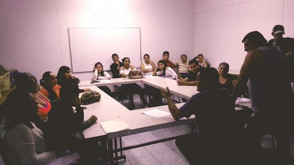 El grupo de la parroquia San Antonio de Padua de Belén se reunió todo el año para las procesiones